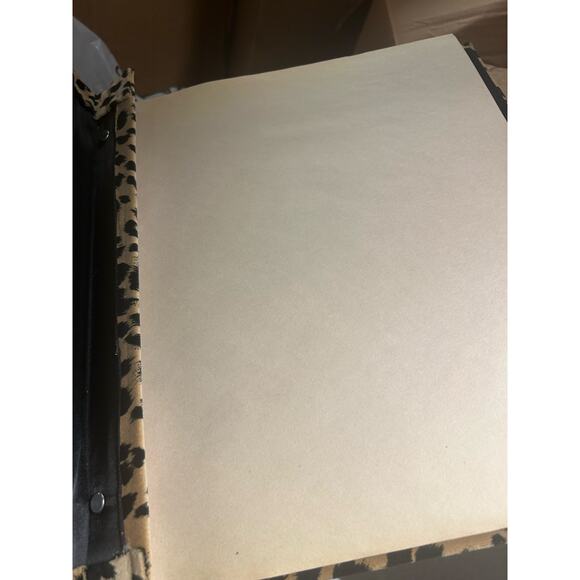 Unique Martin Aborn Leopard print scrap book album Exotic Animal Print - Picture 3 of 6